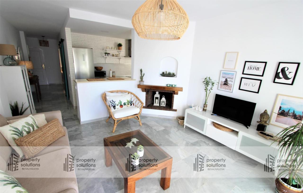Benalgolf Vista Al Mar - Piscina Y Playa - Cercano A Campo De Golf 베날마데나코스타 외부 사진