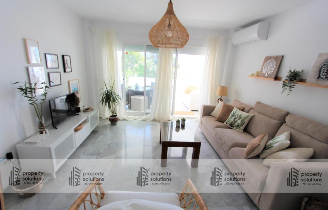 Benalgolf Vista Al Mar - Piscina Y Playa - Cercano A Campo De Golf 베날마데나코스타 외부 사진